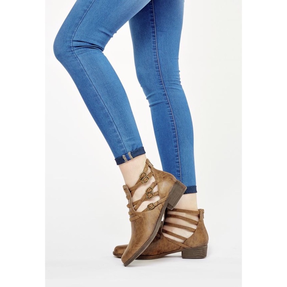 Cute Strapped Booties